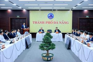 Thủ tướng làm việc với Ban Thường vụ Thành ủy Đà Nẵng
