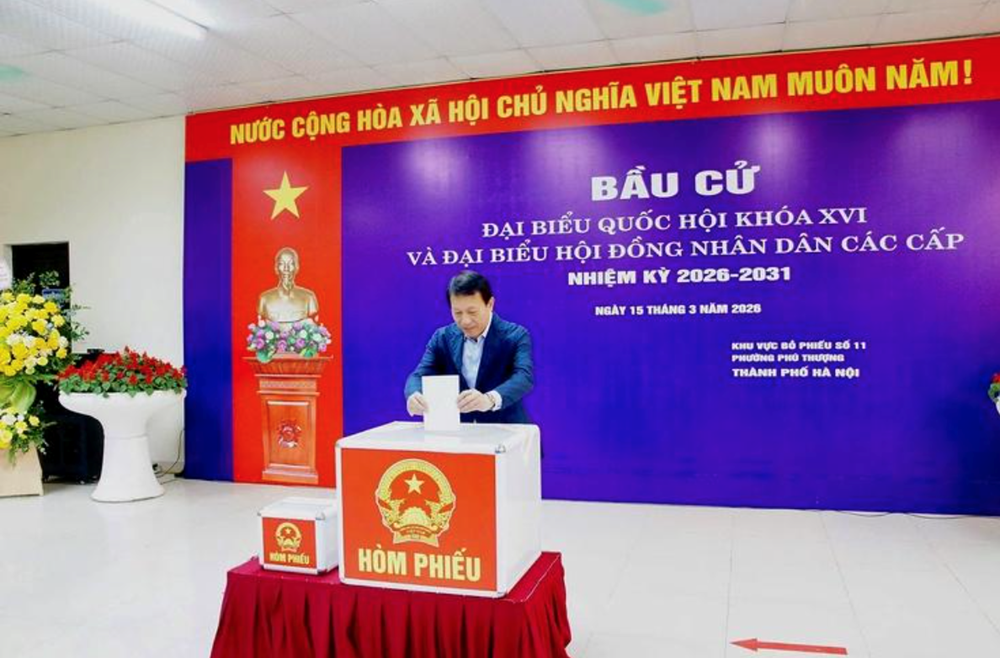 Hà Nội: 352 khu vực bầu cử đạt tỉ lệ 100% cử tri trong danh sách đi bỏ phiếu