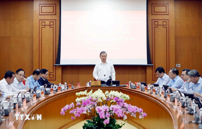 Tổng Bí thư Tô Lâm: Phát triển công nghệ chiến lược là việc không thể chậm trễ