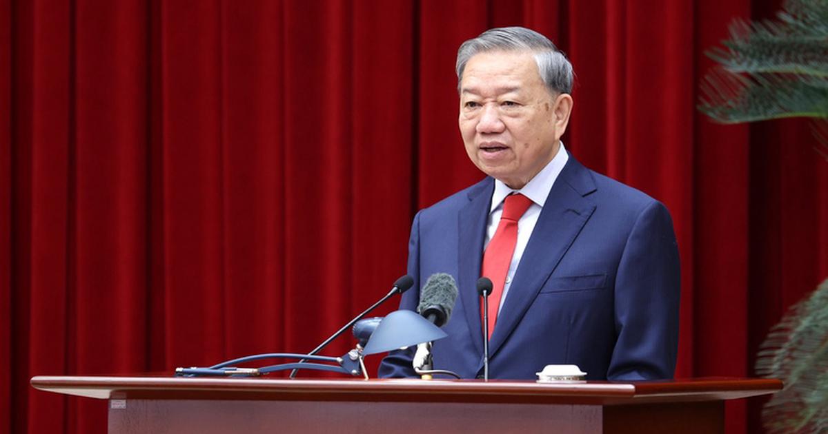 Toàn văn phát biểu của Tổng Bí thư Tô Lâm khai mạc Hội nghị lần thứ hai Ban Chấp hành Trung ương Đảng khóa XIV