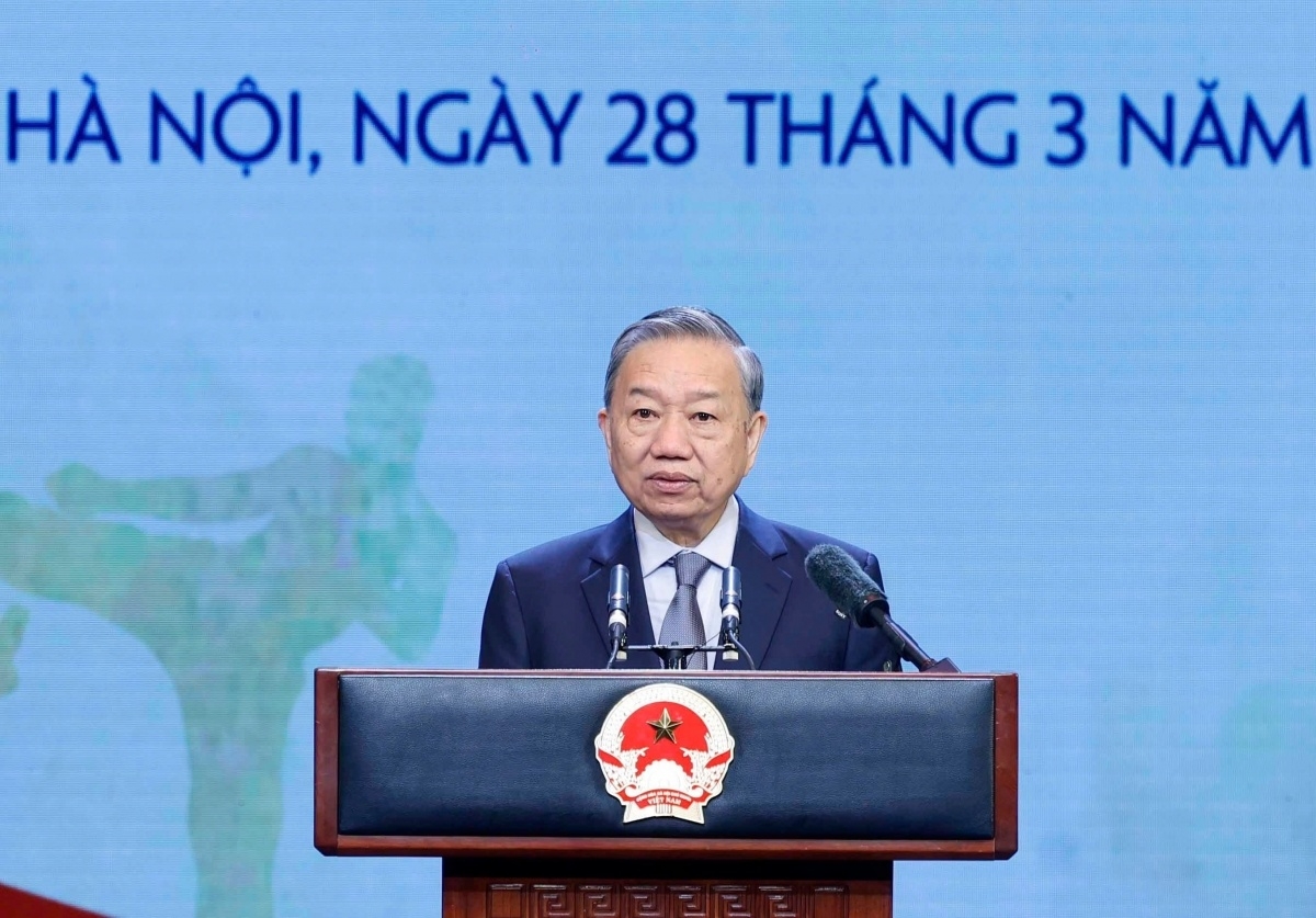 Toàn văn phát biểu của Tổng Bí thư Tô Lâm tại Lễ kỷ niệm 80 năm ngành Thể dục thể thao Việt Nam