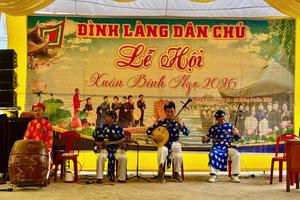 Lễ hội đình làng Dân Chủ – động lực văn hóa trong xây dựng nông thôn mới