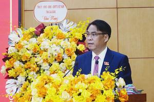 Bí thư Tỉnh ủy Phan Thăng An được bầu giữ chức Chủ tịch HĐND tỉnh Cao Bằng