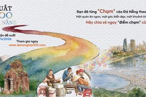 Đà Nẵng phát động chương trình “Top 100 điểm chạm Đà Nẵng”