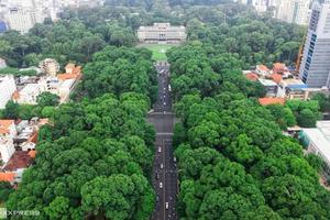 TP. Hồ Chí Minh “thay áo mới”cho Công viên 30/4