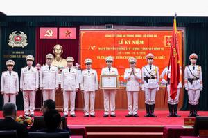 Lực lượng Cảnh sát hình sự đón nhận Huân chương Hồ Chí Minh