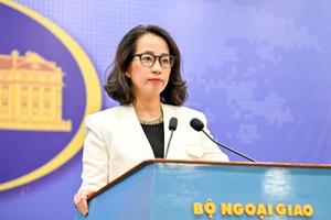 Bộ Ngoại giao phản hồi về hành động của Trung Quốc tại Biển Đông